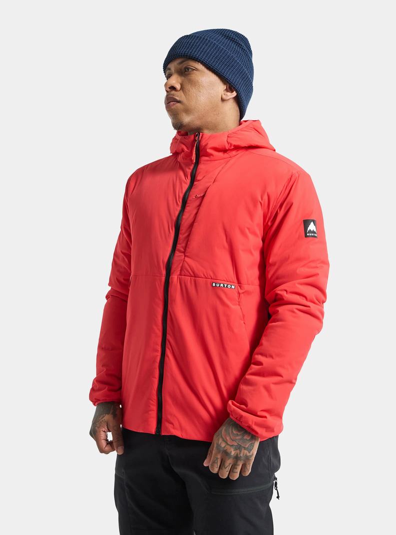 Burton Multipath S Kapucňou Insulated Zimní Bunda Panske Ruzove | 05917-BSYJ
