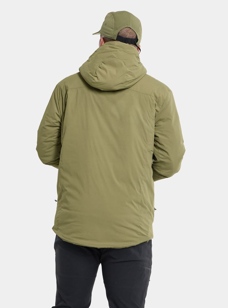 Burton Multipath S Kapucňou Insulated Zimní Bunda Panske Olivovo Zelená | 92164-DNVB