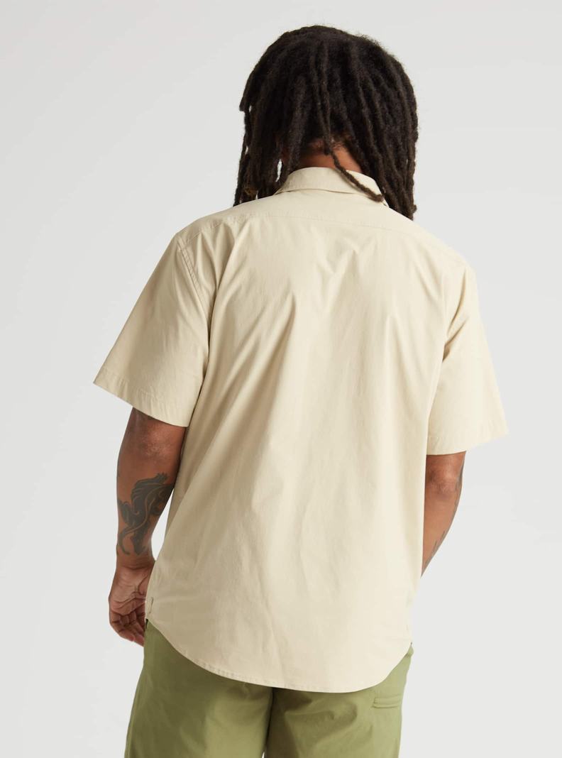 Burton Multipath Utility Kratke Sleeve Shirt Košele Panske Hnedožltý | 16504-UCXS