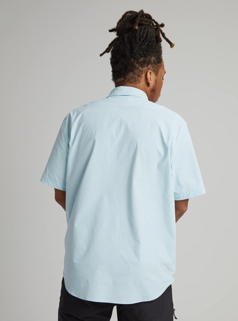 Burton Multipath Utility Kratke Sleeve Shirt Košele Panske Svetlo Tyrkysové | 18925-ZJLM