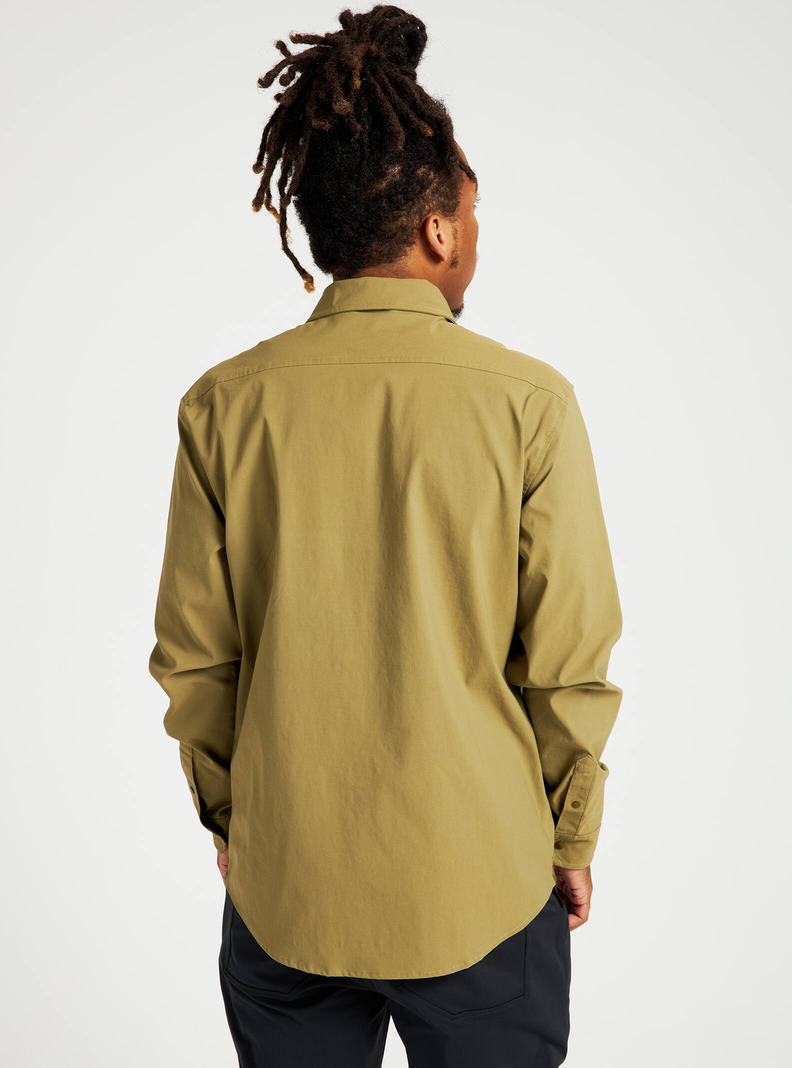 Burton Multipath Utility Long Sleeve Shirt Košele Panske Olivovo Zelená | 56924-LXJH