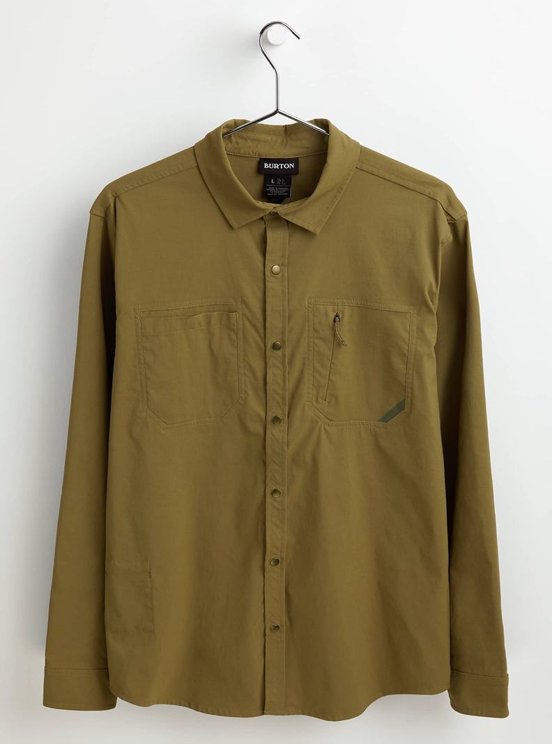 Burton Multipath Utility Long Sleeve Shirt Košele Panske Olivovo Zelená | 56924-LXJH