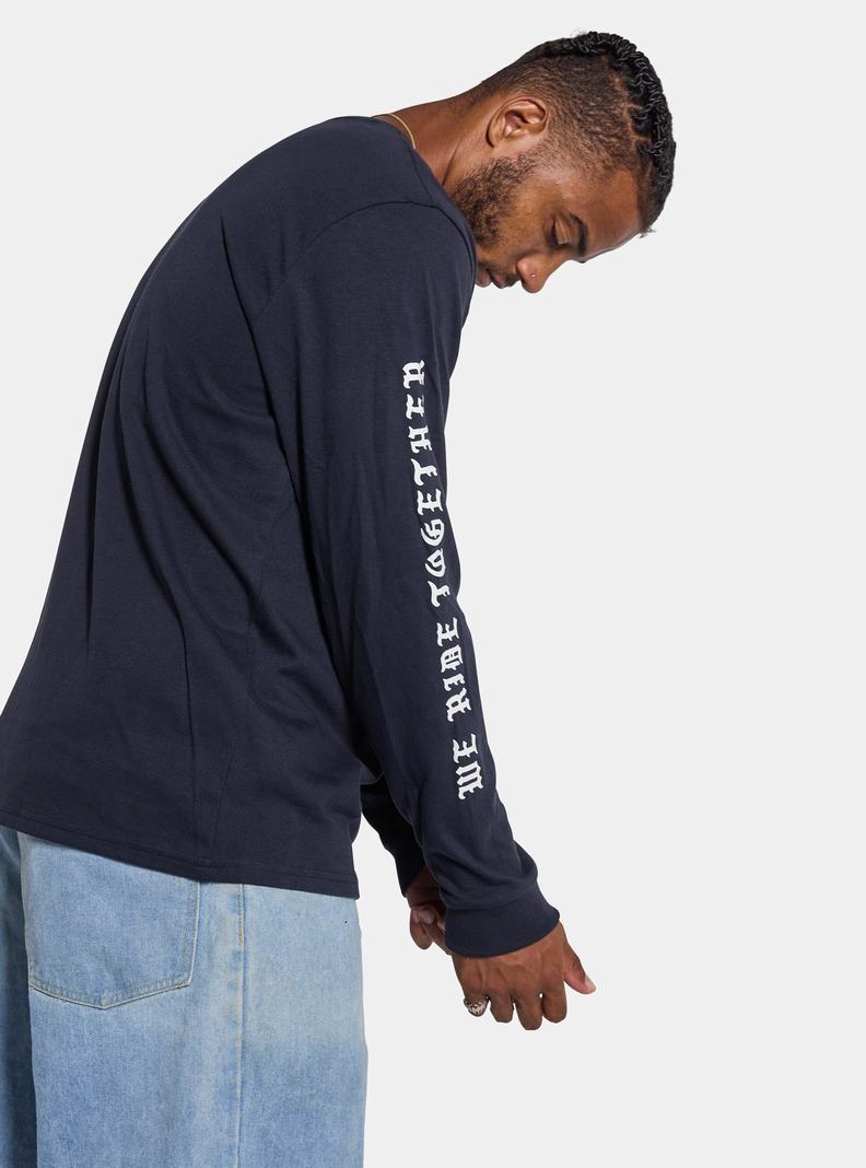 Burton Name Dropper Long Sleeve Tričko Panske Čierne | 81907-JSLI