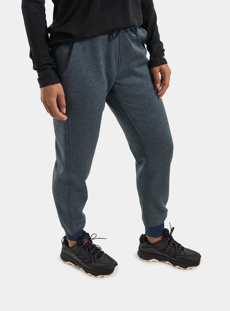 Burton Oak Fleece Nohavice Damske Modre | 48320-OKHX