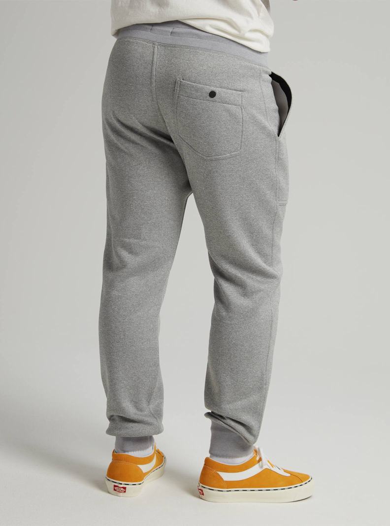 Burton Oak Fleece Nohavice Panske Siva | 62034-APIT