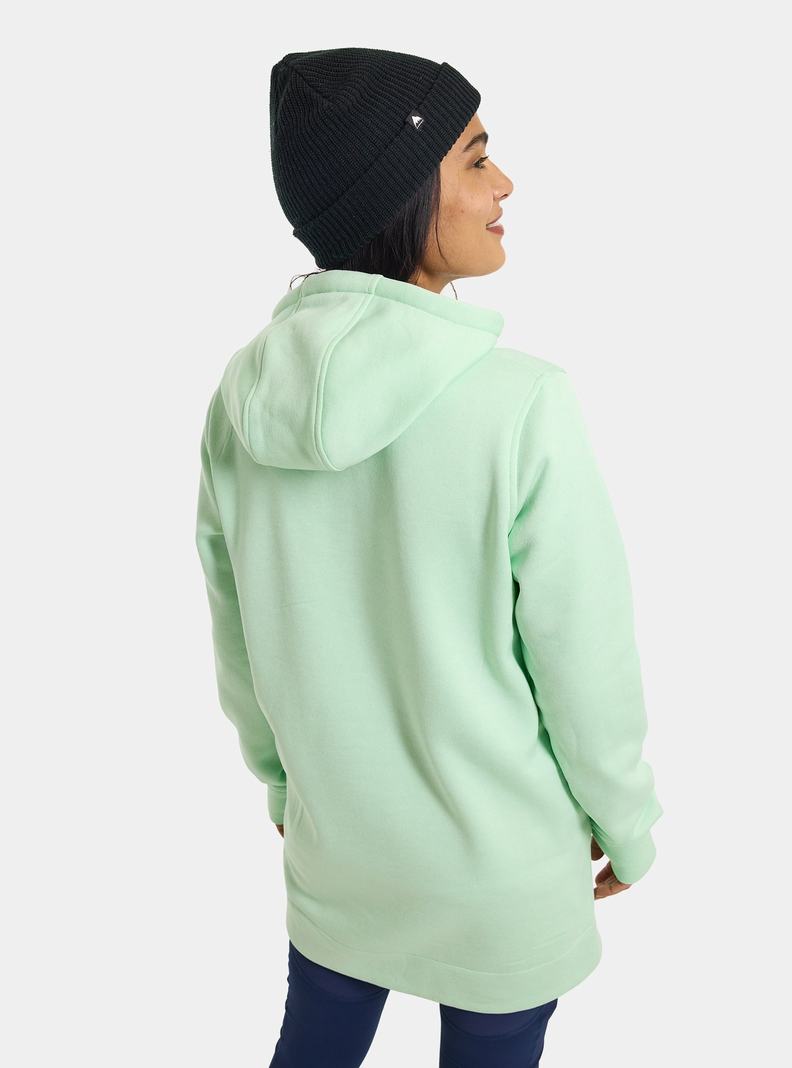 Burton Oak Long Pullover Mikina Damske Zelene | 10598-AMXR