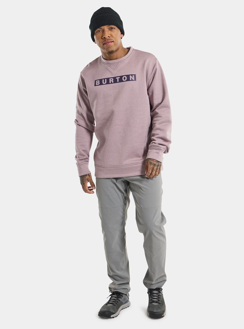 Burton Oak Pullover Crew Mikina Panske Lavendel | 67514-XSMI