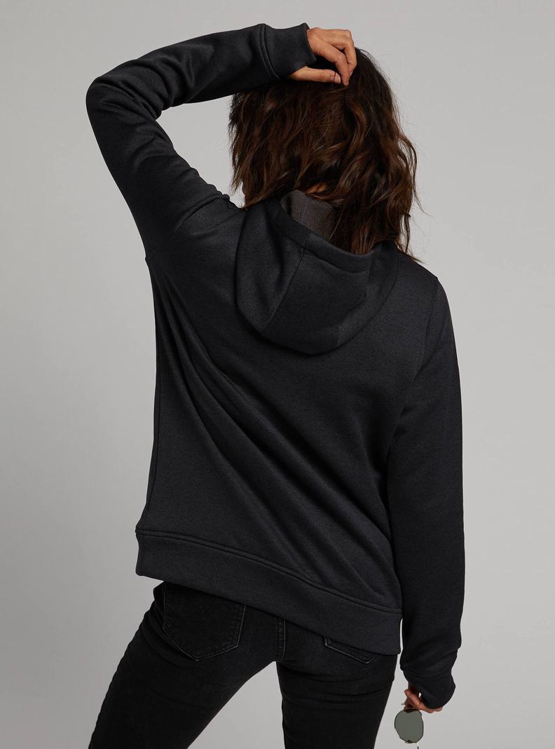 Burton Oak Pullover Hoodie Mikina Damske Čierne | 69450-HEMV