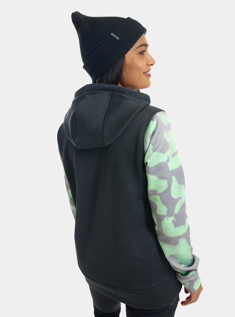 Burton Oak Pullover Hoodie Mikina Damske Čierne Ruzove | 81327-ACTX