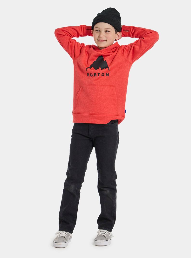 Burton Oak Pullover Mikina Detske Ruzove | 02138-KYIZ
