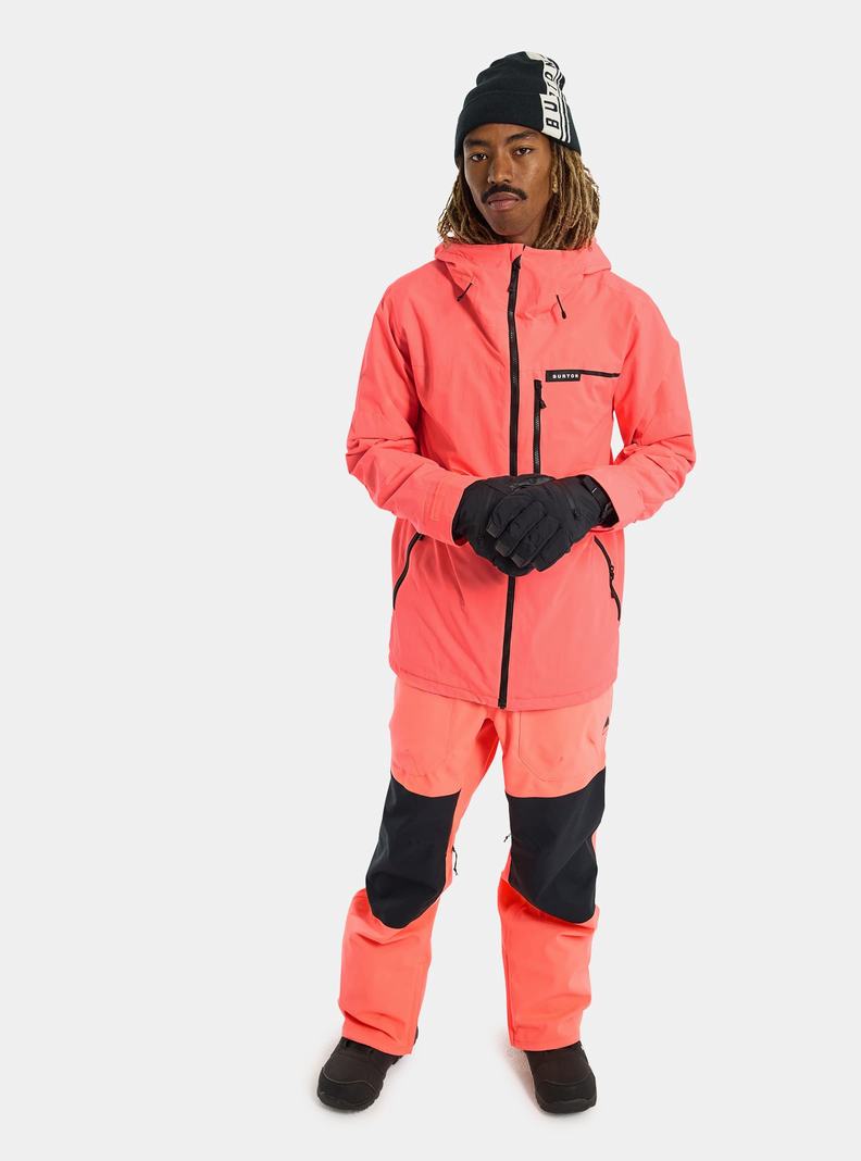 Burton Peasy 2L Zimní Bunda Panske Oranžové | 12476-AIEV