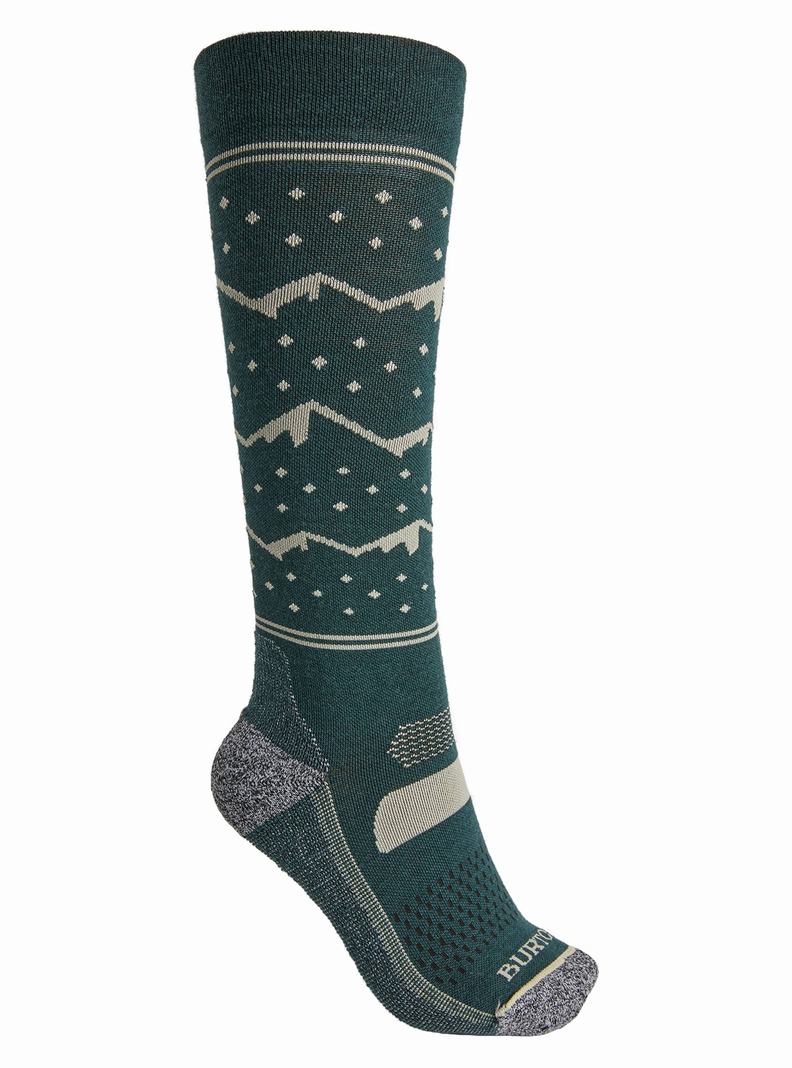 Burton Performance Ultralight Snowboardové Ponožky Damske Modre | 04739-QZGU