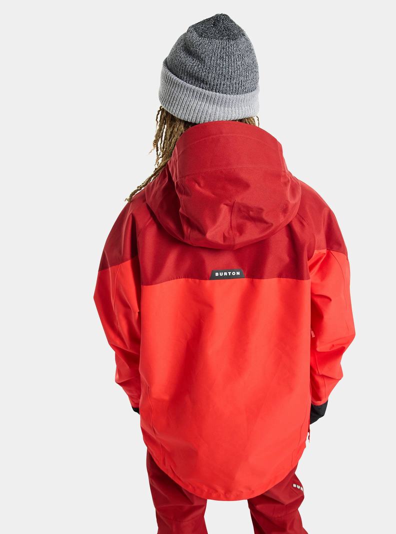 Burton Pillowline GORE-TEX 2L Anorak Zimní Bunda Panske Ruzove Oranžové Ruzove | 02913-PFTX