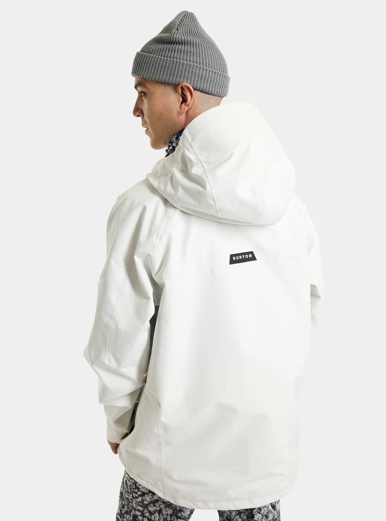 Burton Pillowline GORE-TEX 2L Anorak Zimní Bunda Panske Biele | 24765-JVDX