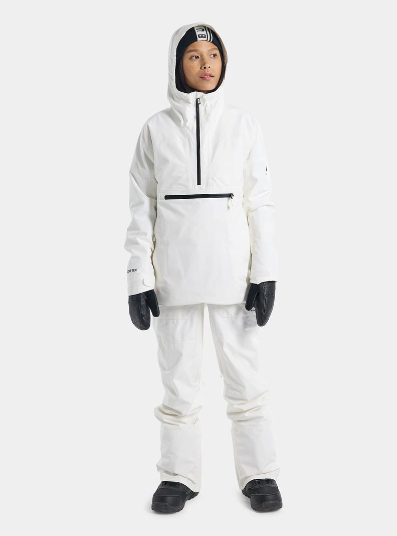Burton Pillowline GORE-TEX 2L Anorak Zimní Bunda Damske Biele | 62084-DPEN