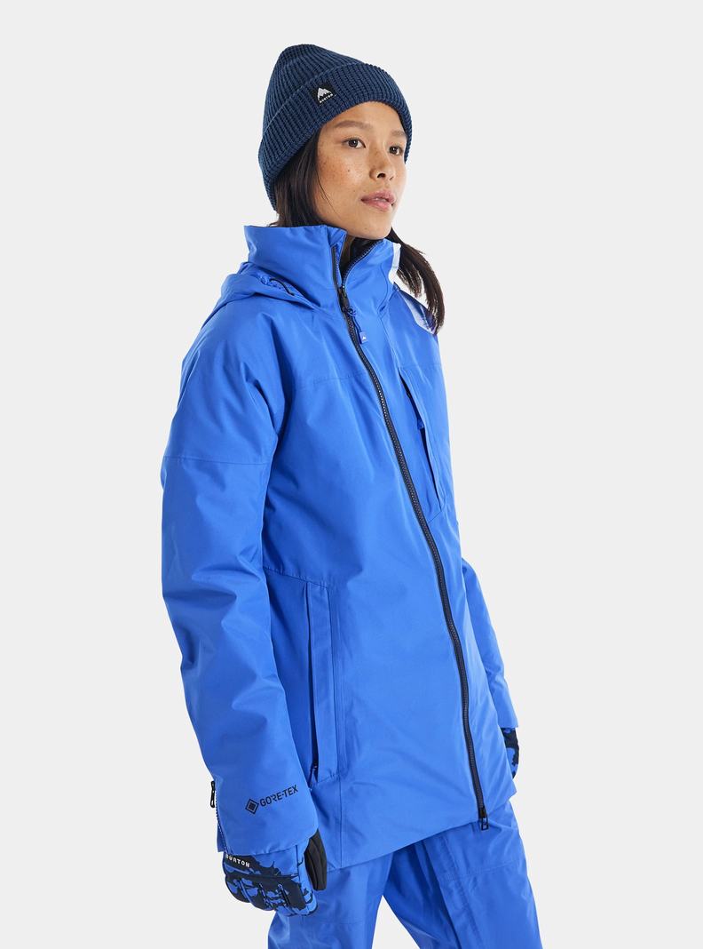 Burton Pillowline GORE-TEX 2L Zimní Bunda Damske Modre | 21684-SRIO