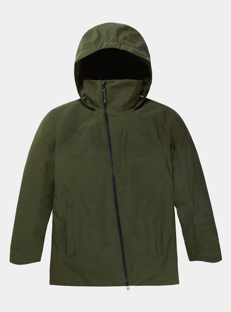 Burton Pillowline GORE-TEX 2L Zimní Bunda Damske Tmavo Zelene | 76012-NODZ