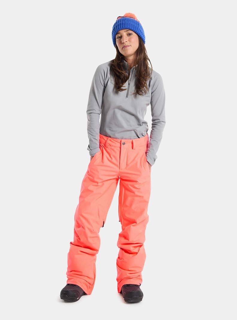 Burton Powline GORE-TEX 2L Insulated Snowboardove Nohavice Damske Oranžové | 05784-DRLG