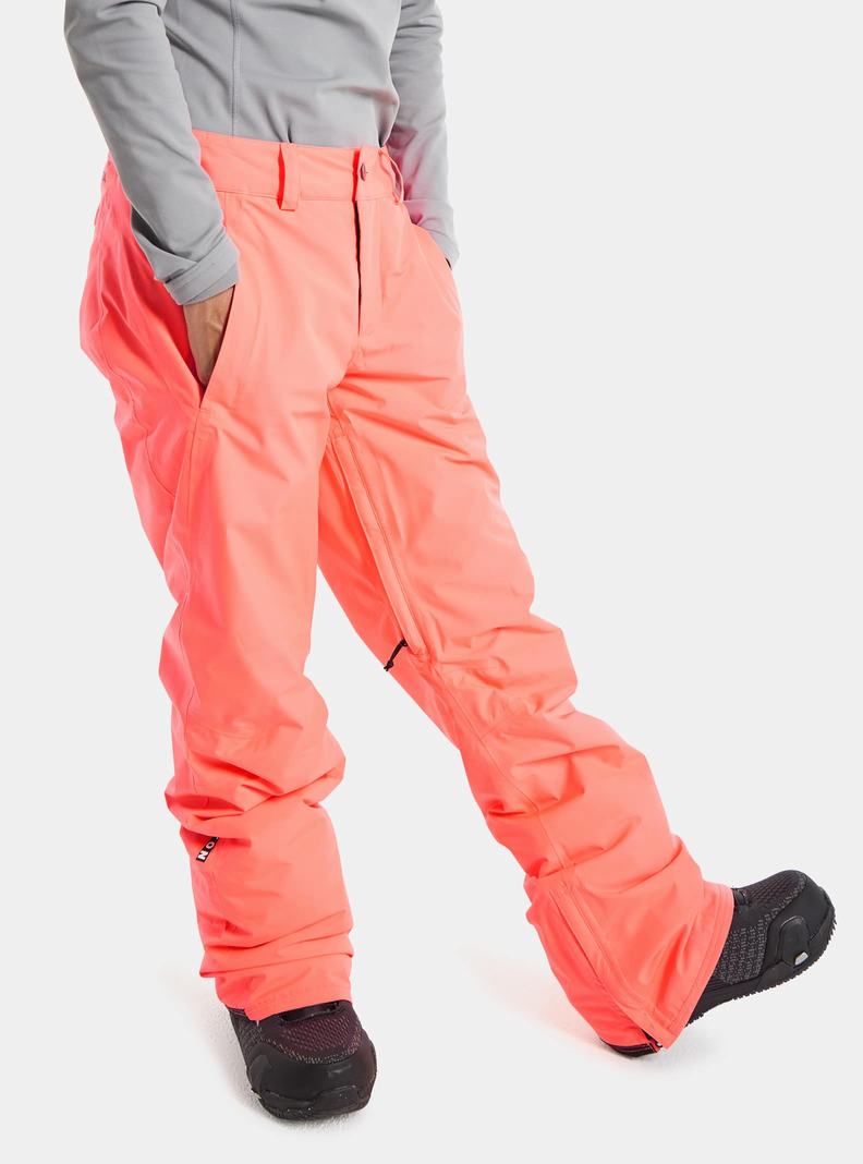 Burton Powline GORE-TEX 2L Insulated Snowboardove Nohavice Damske Oranžové | 05784-DRLG