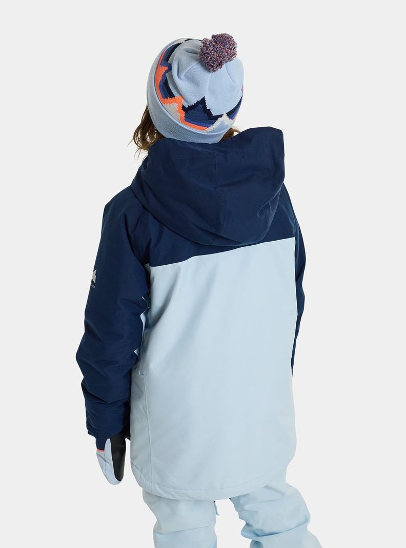 Burton Powline GORE-TEX 2L Zimní Bunda Detske Modre | 90763-UDSI