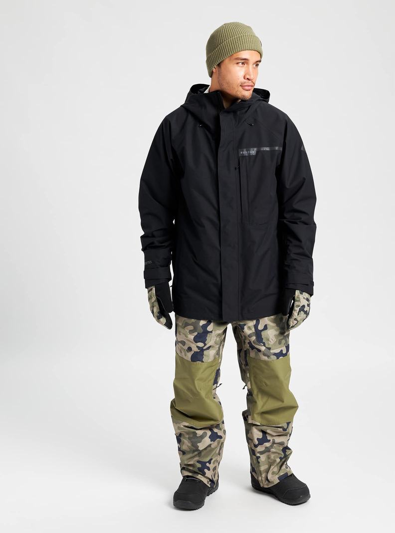 Burton Powline GORE-TEX 2L Zimní Bunda Panske Čierne | 09361-ZDXA