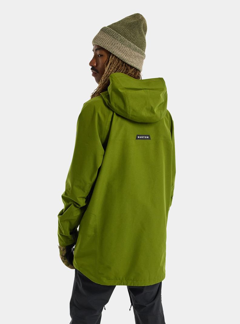 Burton Powline GORE-TEX 2L Zimní Bunda Panske Zelene | 63902-UFSK