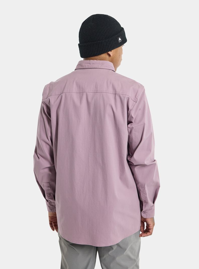 Burton Pracovná Stretch Long Sleeve Košele Panske Lavendel | 05179-FRLP