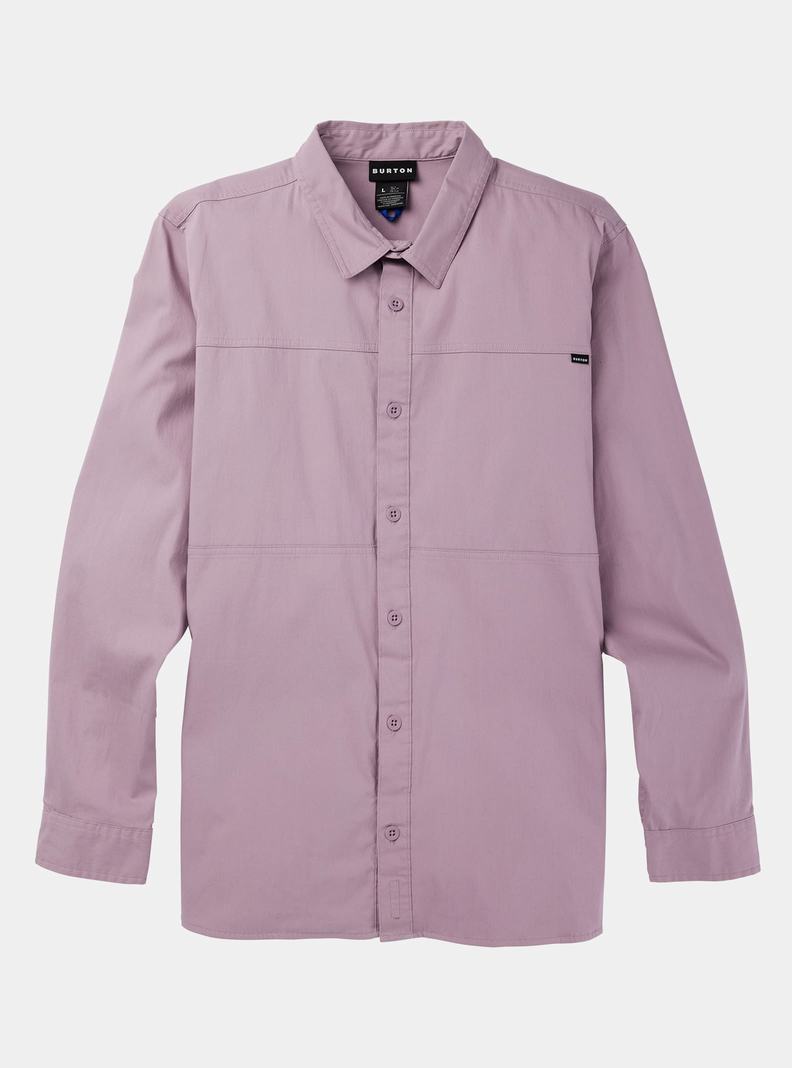 Burton Pracovná Stretch Long Sleeve Košele Panske Lavendel | 05179-FRLP