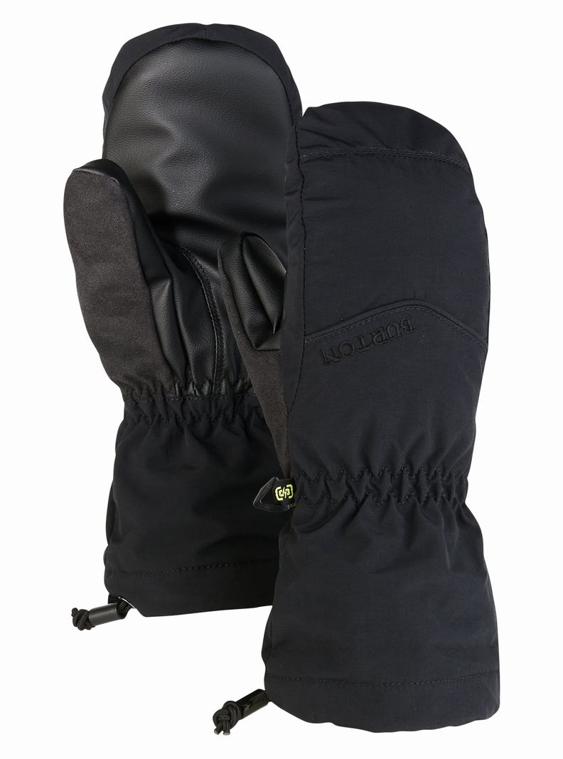 Burton Profile Rukavice Detske Čierne | 79253-HOQI