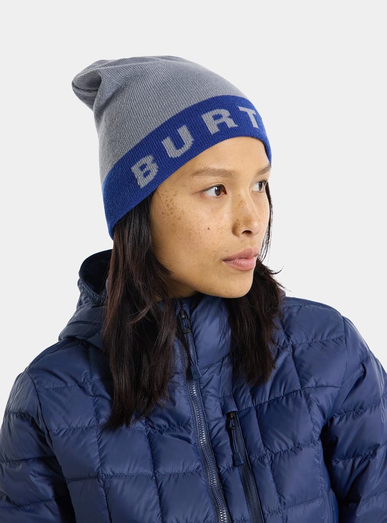 Burton Recycled Billboard Čiapky Damske Modre Strieborne | 47018-TJDI