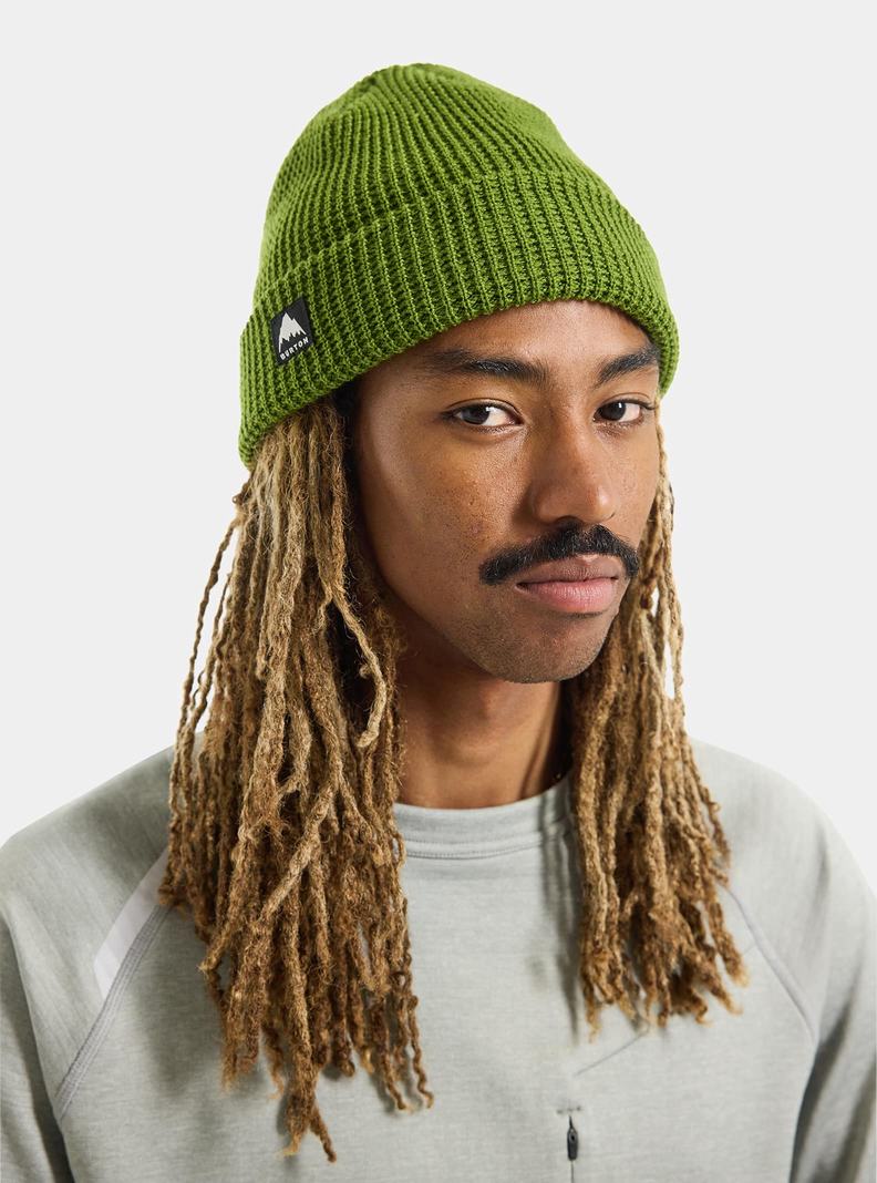 Burton Recycled Waffle Čiapky Damske Zelene | 49618-RZQH