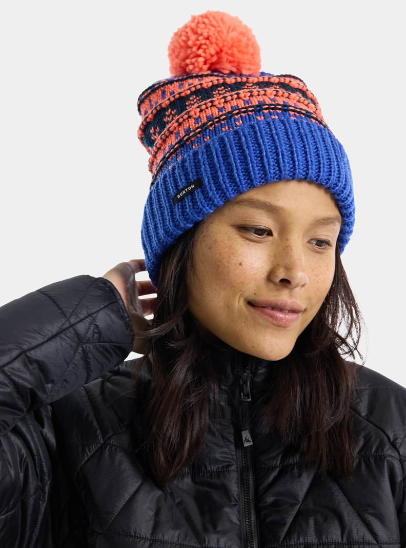 Burton Recycled Walden Čiapky Damske Modre | 80653-BQUT