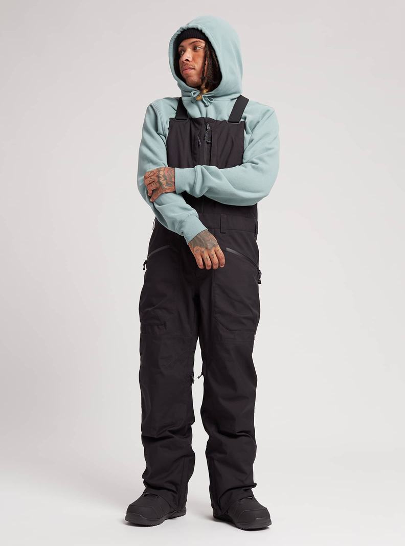 Burton Reserve 2L (Kratke) Snowboardove Nohavice Panske Čierne | 53918-EPJU