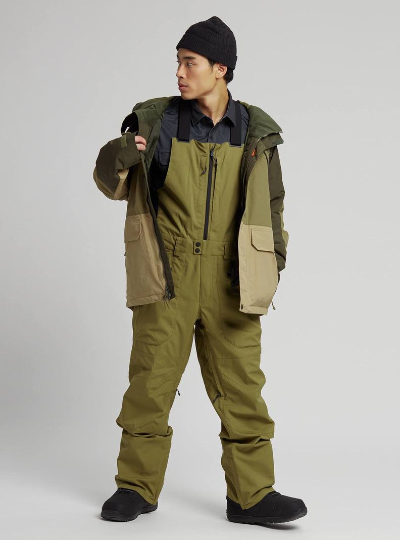 Burton Reserve 2L Snowboardove Nohavice Panske Olivovo Zelená | 09765-ABJO