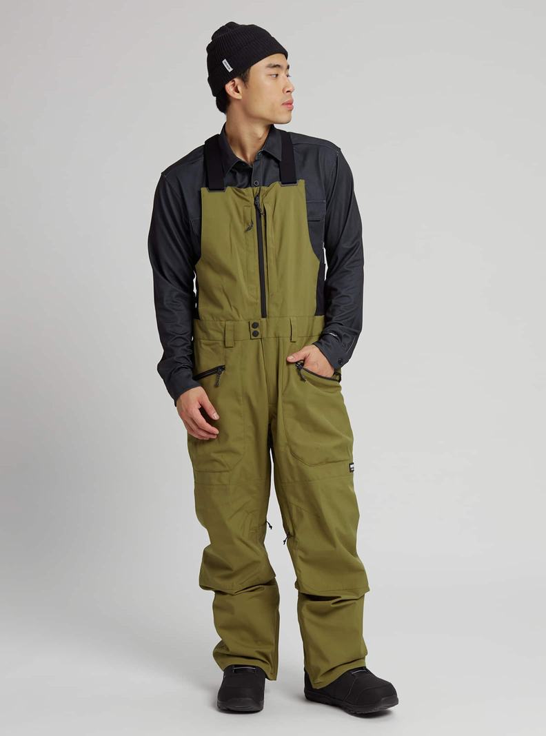 Burton Reserve 2L Snowboardove Nohavice Panske Olivovo Zelená | 09765-ABJO