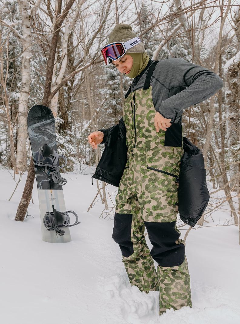 Burton Reserve GORE‑TEX 2L Snowboardove Nohavice Panske Maskacove Čierne | 64201-NCHQ