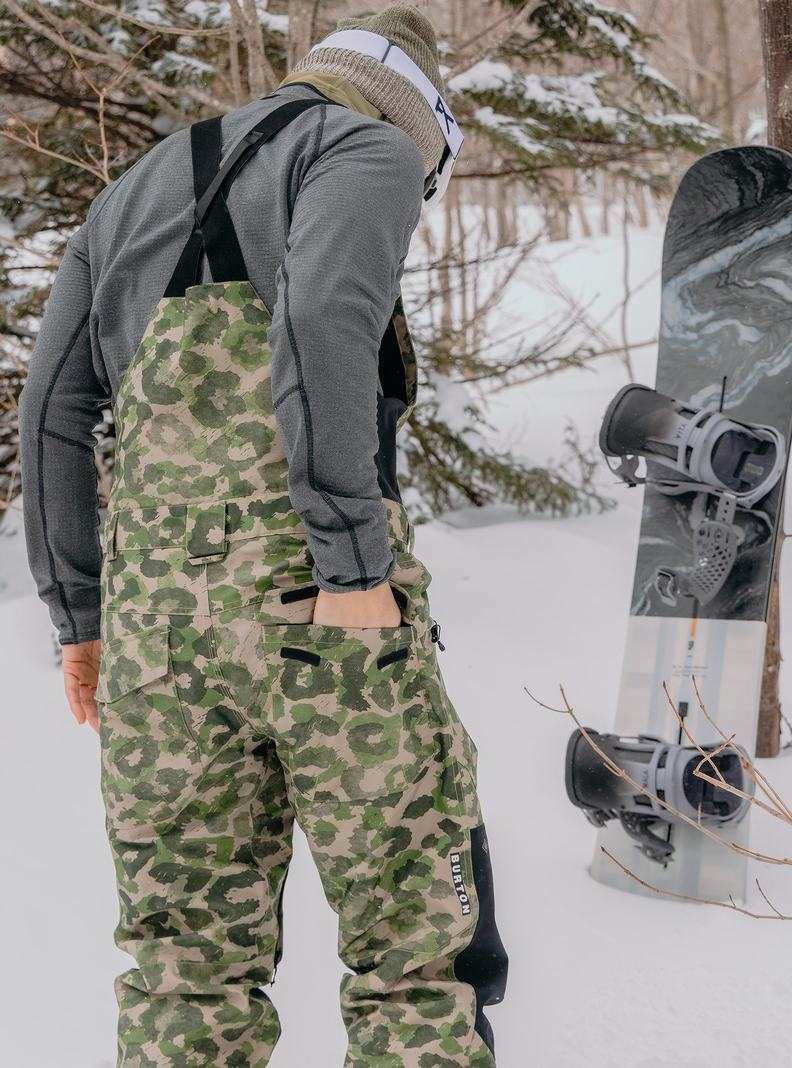 Burton Reserve GORE‑TEX 2L Snowboardove Nohavice Panske Maskacove Čierne | 64201-NCHQ