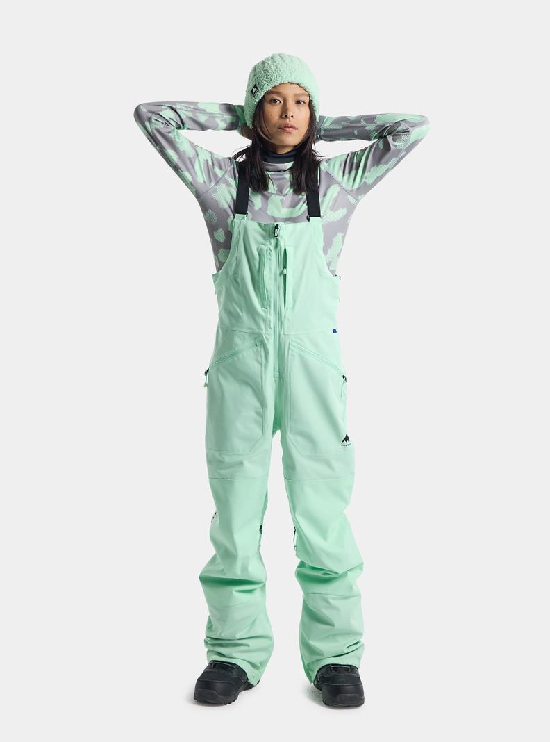 Burton Reserve Stretch 2L Snowboardove Nohavice Damske Zelene | 80571-FSDC