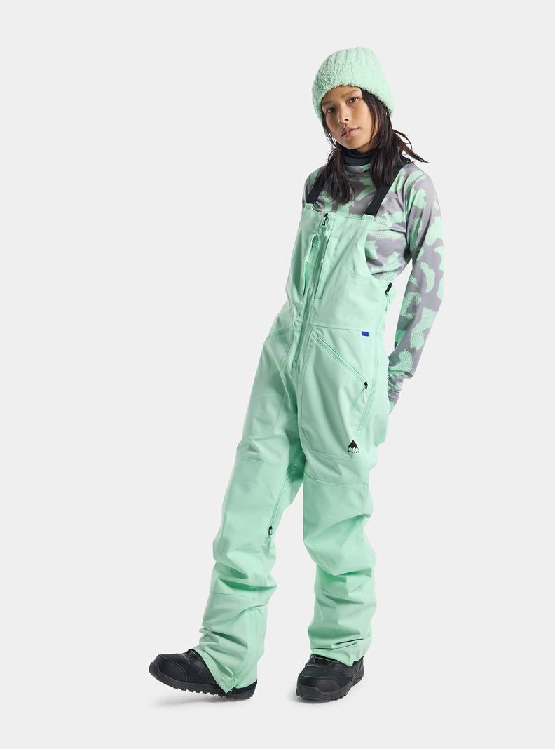 Burton Reserve Stretch 2L Snowboardove Nohavice Damske Zelene | 80571-FSDC
