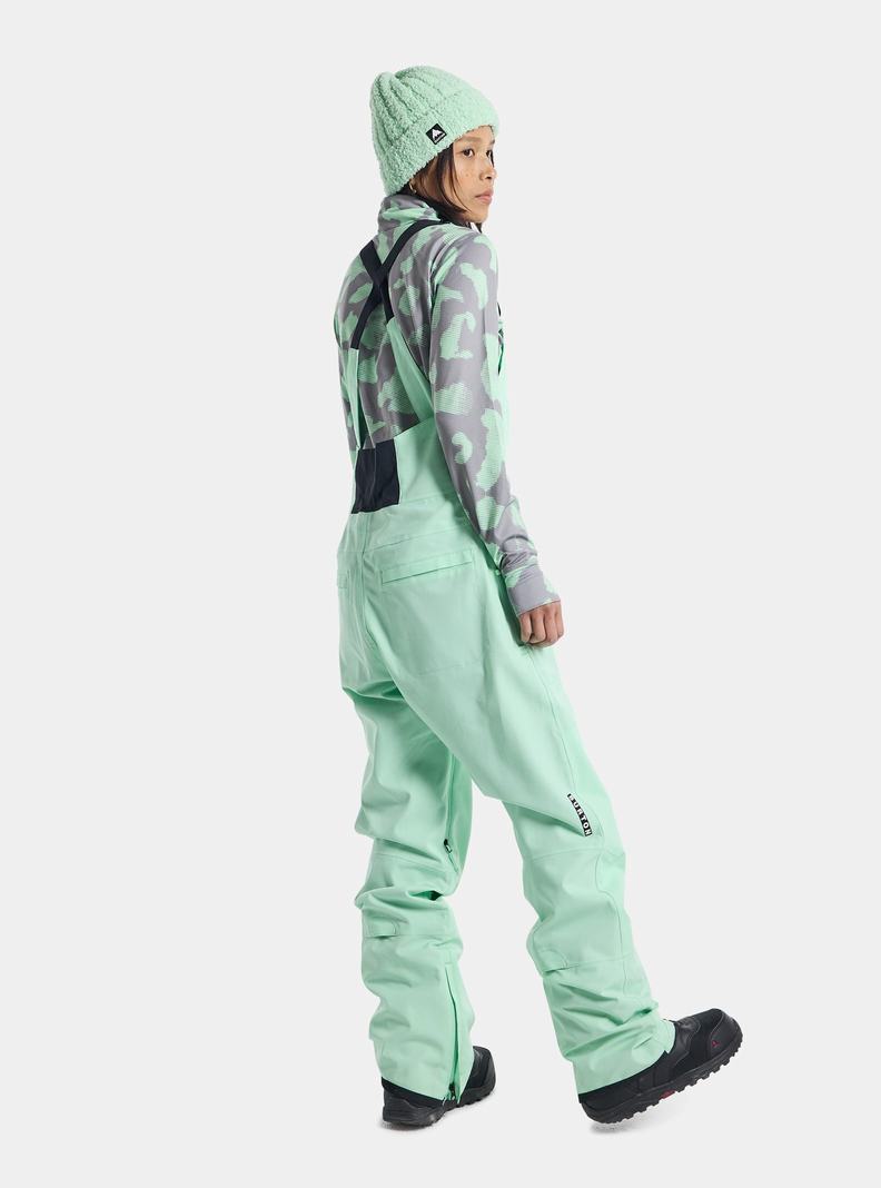 Burton Reserve Stretch 2L Snowboardove Nohavice Damske Zelene | 80571-FSDC