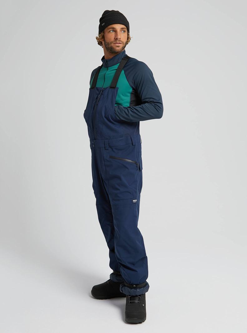 Burton Reserve (Vysoke) Snowboardove Nohavice Panske Modre | 90518-FLZY