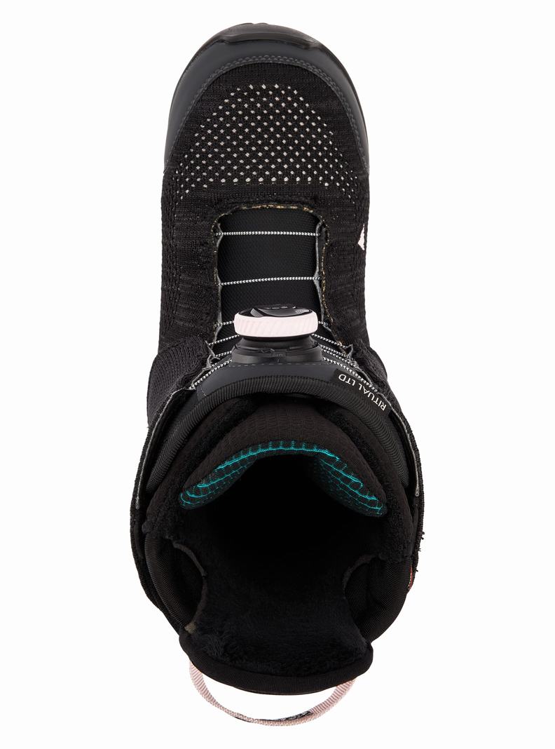 Burton Ritual LTD BOA® Snowboardové Topánky Damske Čierne | 32804-HLOJ