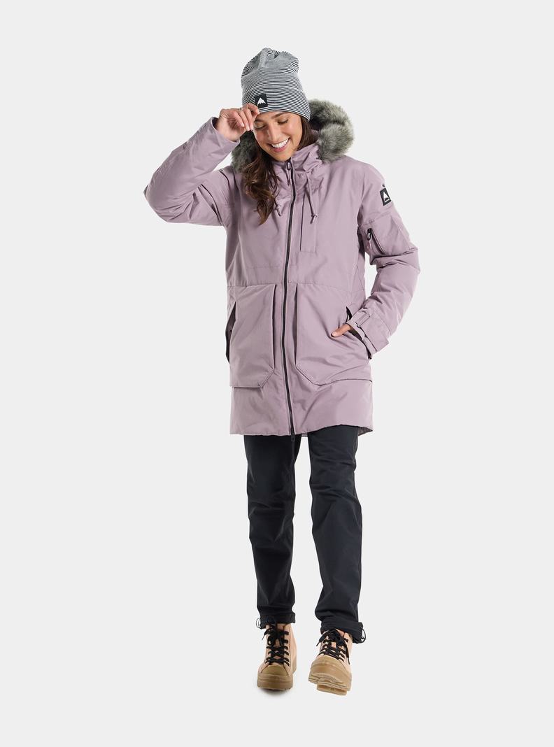 Burton Saxton Parka Zimní Bunda Damske Lavendel | 28360-ZKCL
