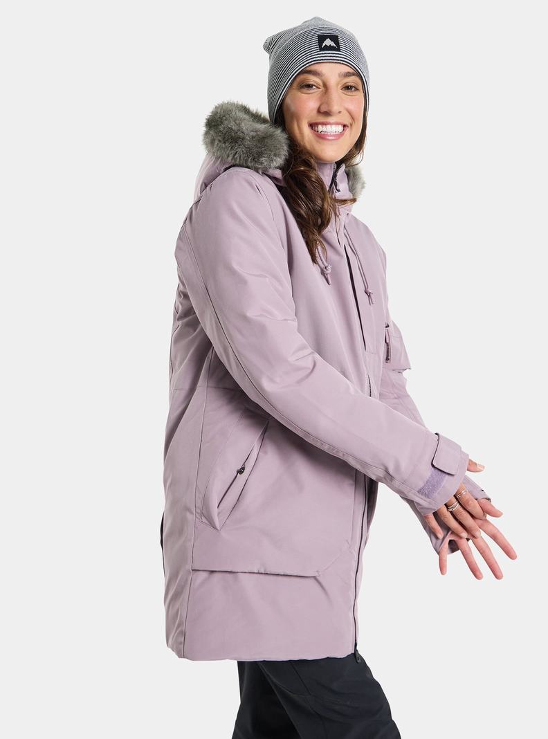 Burton Saxton Parka Zimní Bunda Damske Lavendel | 28360-ZKCL