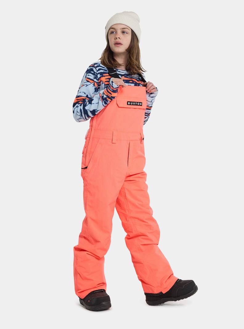 Burton Skylar 2L Snowboardove Nohavice Detske Oranžové | 50468-OITH