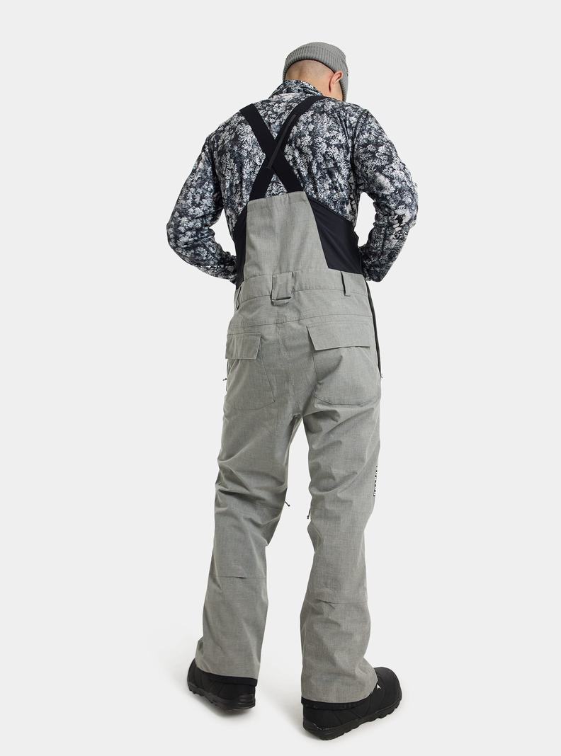 Burton Snowdial Snowboardove Nohavice Panske Siva | 24683-MPFU