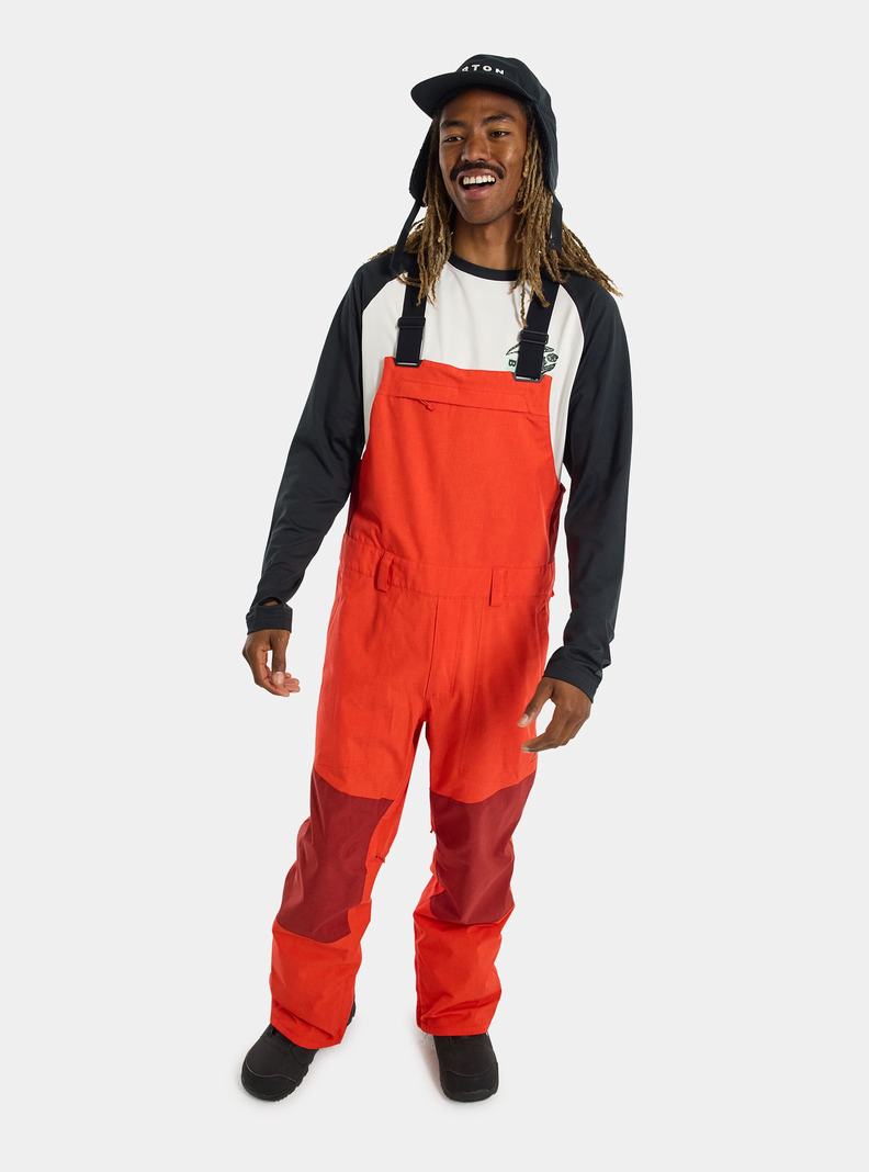 Burton Snowdial Snowboardove Nohavice Panske Ruzove Oranžové Ruzove | 25690-BTKZ