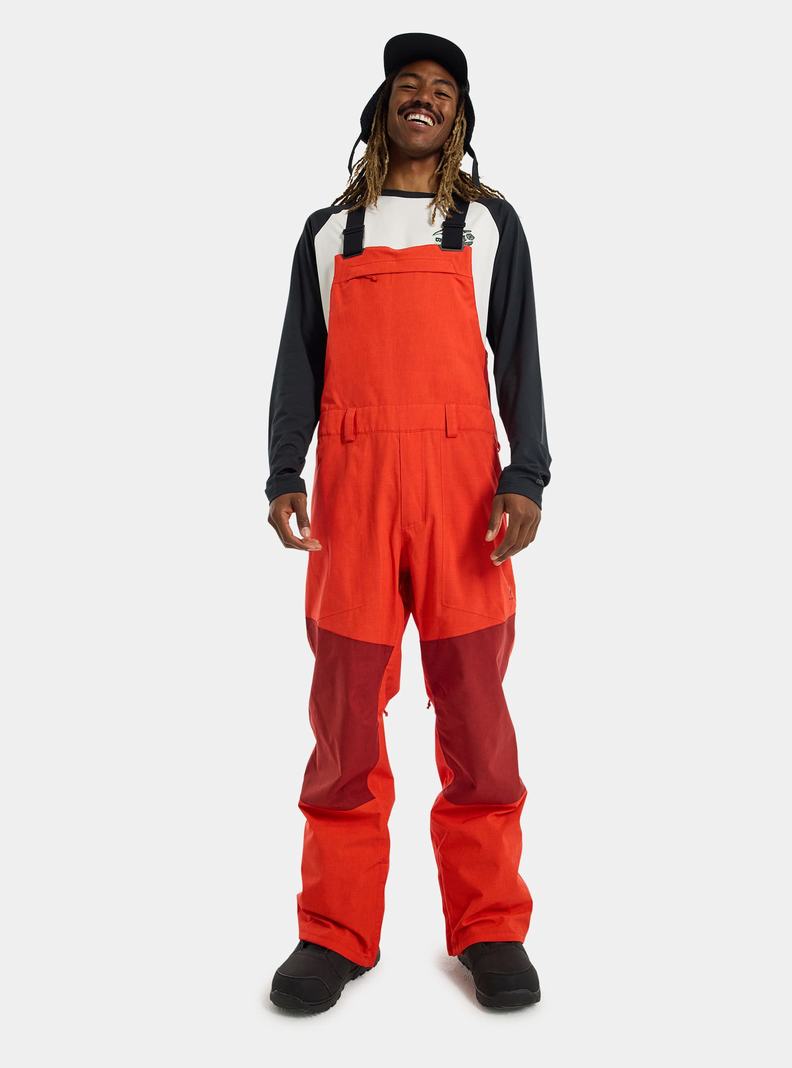 Burton Snowdial Snowboardove Nohavice Panske Ruzove Oranžové Ruzove | 25690-BTKZ