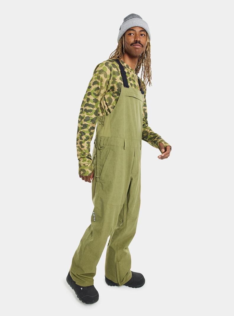 Burton Snowdial Snowboardove Nohavice Panske Olivovo Zelená | 59438-PNGL