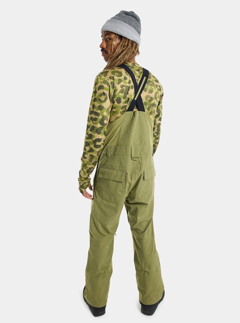 Burton Snowdial Snowboardove Nohavice Panske Olivovo Zelená | 59438-PNGL